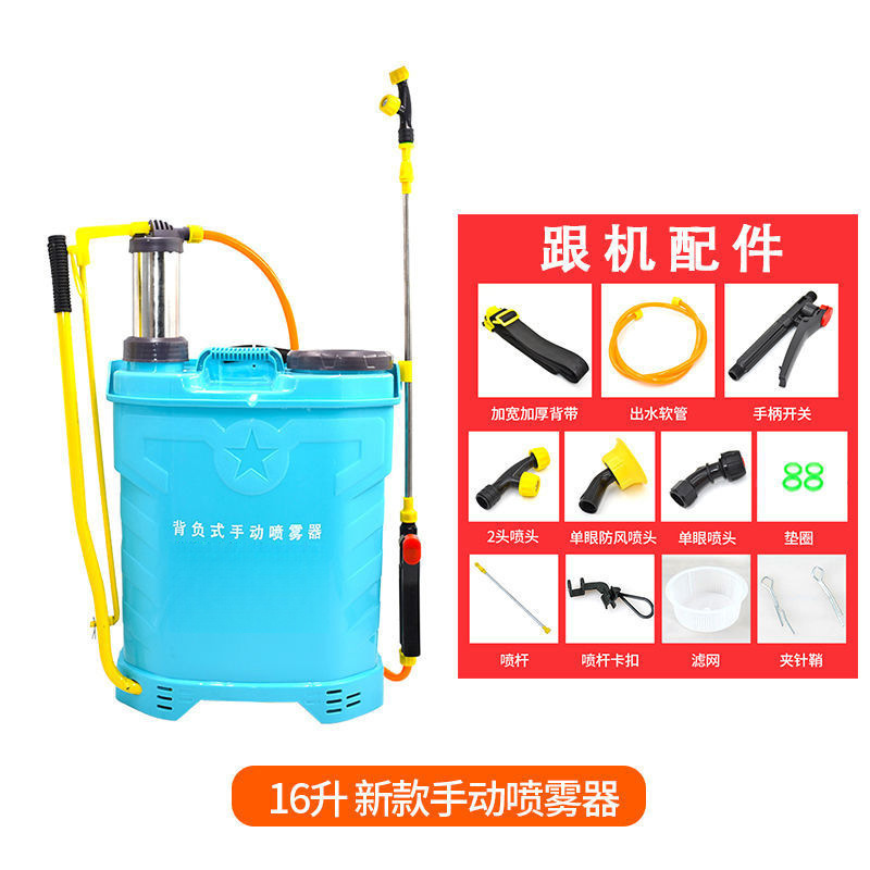 Pulverizador manual de mochila agrícola pulverizador de alta presión de mano pulverizador pequeño de mano desinfección y prevención de epidemias