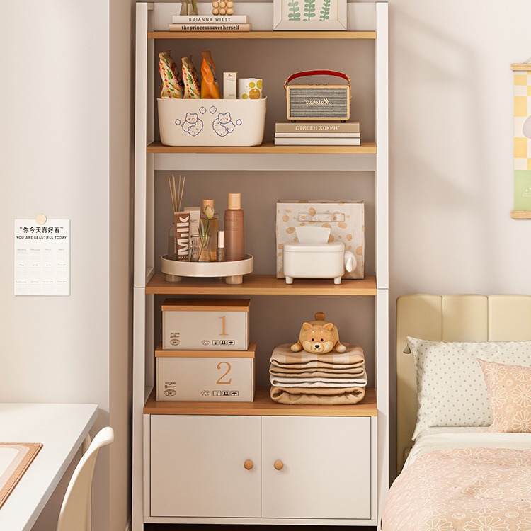 Estante de noche piso multi-capa de almacenamiento estante de pared dormitorio oblicuo trapezoidal sala de estar gabinete mesita de noche estantería