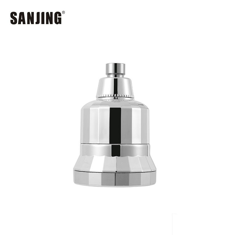 Filtro de material ABS rociador superior sobrealimentado cabezal de ducha purificador de ducha cabezal de ducha VC eliminación de cloro agua suave belleza de la piel