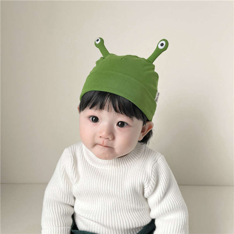 Children Unisex Fashion Solid Color Patchwork Baby Hat display picture 19