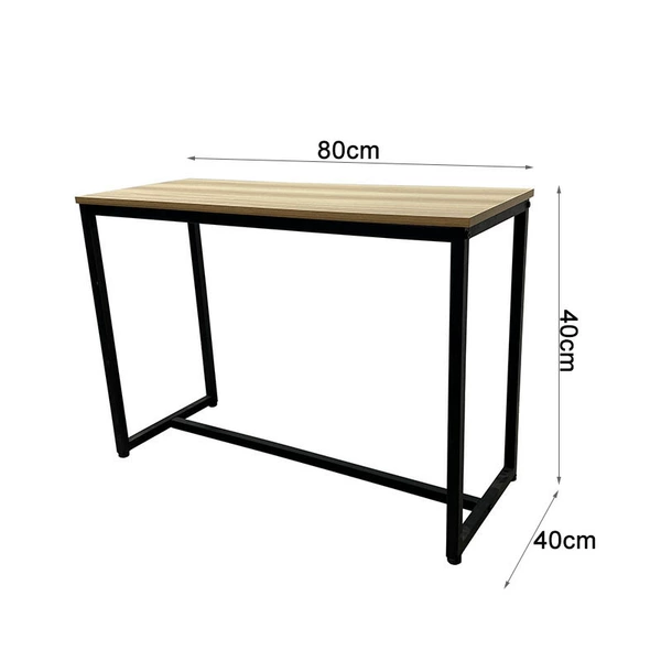 Small size 80*40*40cm, light walnut color + black legs, length*width*height - standard