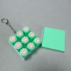 Nine-key green shell-silicone green cat claw
