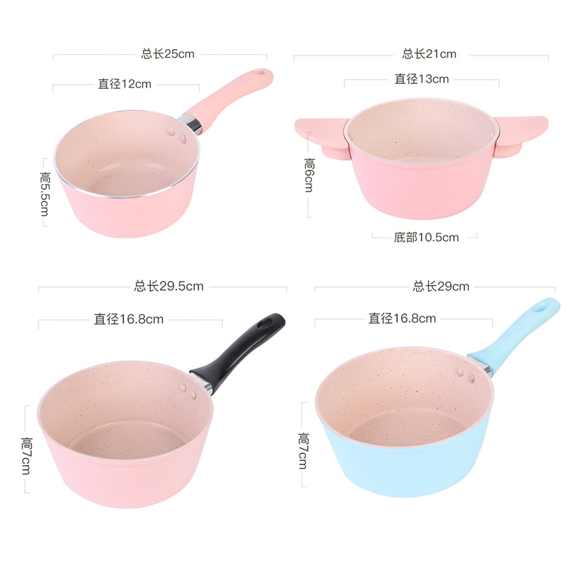 Conjunto de cuatro piezas de paneles caseros de cocción antiadherente regalo de reunión anual al por mayor multifuncional caja de regalo de cocina de cocina