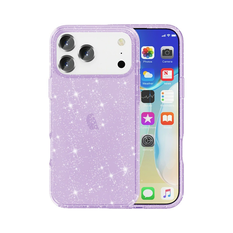 Чехол для Apple iPhone 17 Pro Max, звёздный блеск, усиленная толстая защита