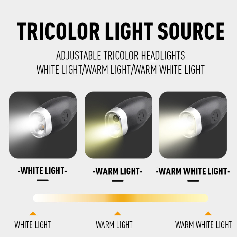 Lámpara colgante portátil, protección ocular para estudiantes, luz de lectura led, luz de lectura portátil, carga USB, luz LED de noche al aire libre image 4