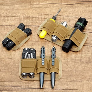 Manufacturer's Tactical Outdoor Vest with Hanging Bag, Multi-Functional Tool Storage Hanging Bag, Training Uniform, Flashlight Bag