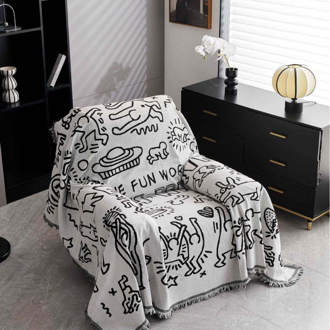 Toallas de sofá 2024 nueva cubierta de sofá Chivas para una sola persona una cubierta de tela antideslizante cubierta mantas de sofá