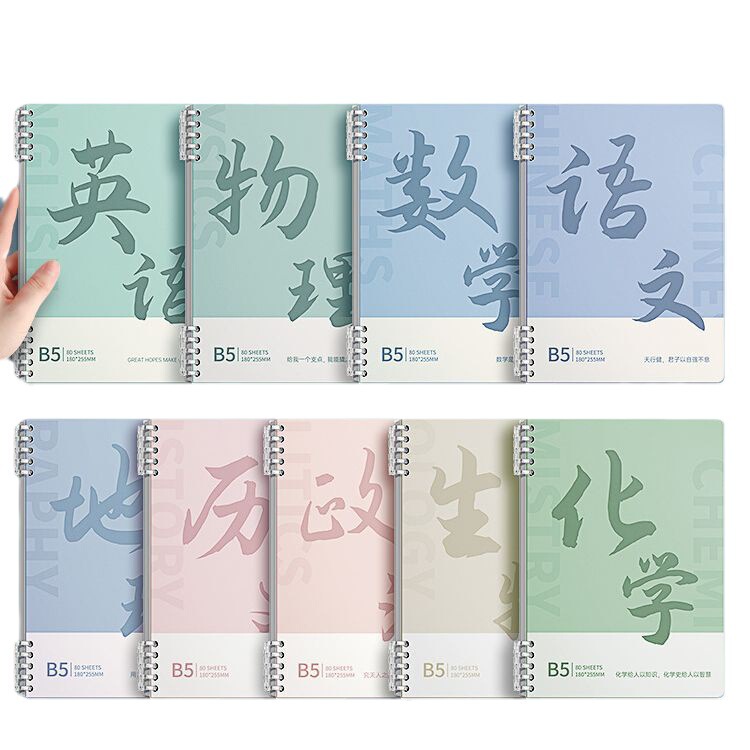 科目別ノート、ルーズリーフ、厚め、中学生専用、高校b5、フルセット、授業科目別、厚めルーズリーフ|undefined