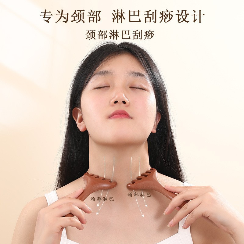 Head Massage Claw Plastic Antler Comb Scalp Meridian Comb Scratching Head Scratching Scraping Health Muscle Pulling Stick Hair Therapy Comb