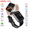 Cross -border F57L sports watch 1.9 -inch large -screen Bluetooth call voice assistant monitor heart rate blood glucose blood pressure