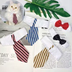 Pet dog tie tie cat small dog tie tie too low decorative collar bow tie
