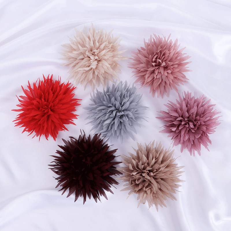 Manufacturer Hot Selling Simulated Chrysanthemum Fabric Flowers 8.5cm Handmade DIY Jewelry Hair Accessories Clothing Accessories Flower Accessories Manufacturer Hot Selling Simulated Chrysanthemum Fabric Flowers 8.5cm Handmade DIY Jewelry Hair Accessories Clothing Accessories Flower Accessories