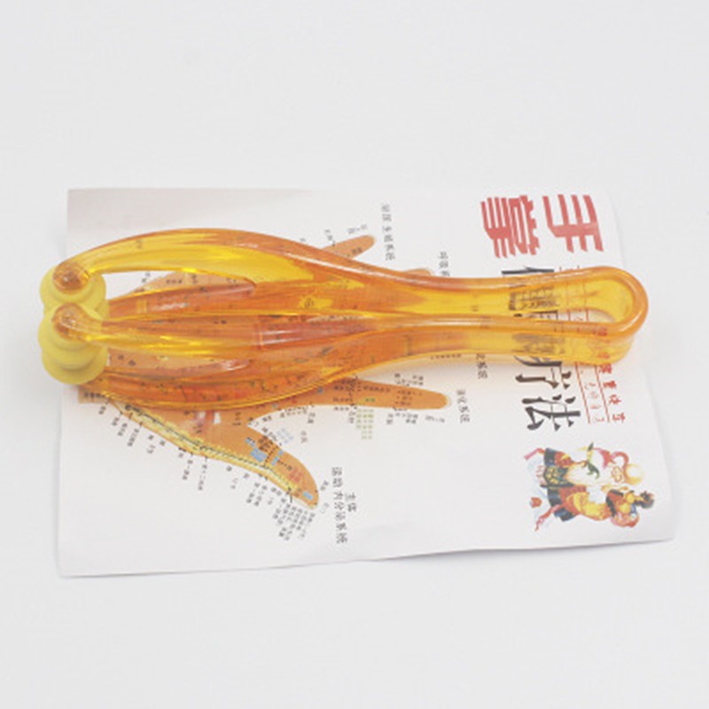 Finger masajeador mano dedo conjunta masajeador dispositivo de mano delgada dedo grasa empujando fibra mano meridiano masajeador