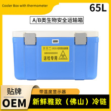 65L保温箱UN2814生物安全转运箱试剂采集样本冷藏冰箱 Cooler Box