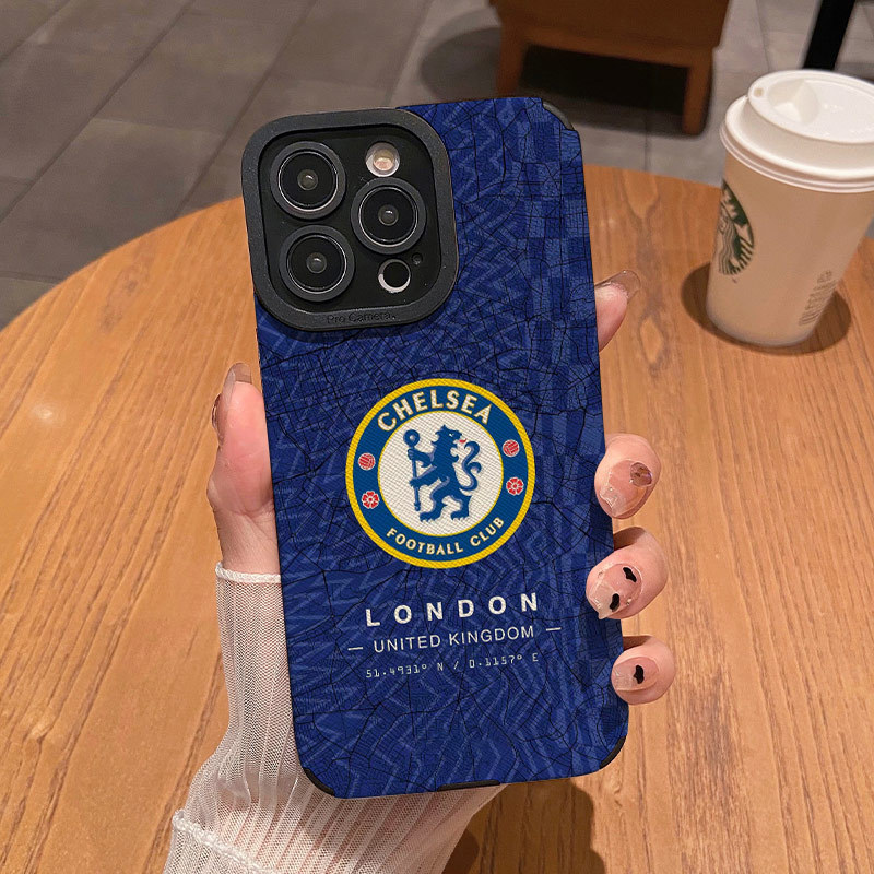 Football Anti-Fingerprint Case Suitable for iPhone 17 Promax, 14 Plus Full-Cover Anti-Drop Soft Case, Popular Model 15, 13
