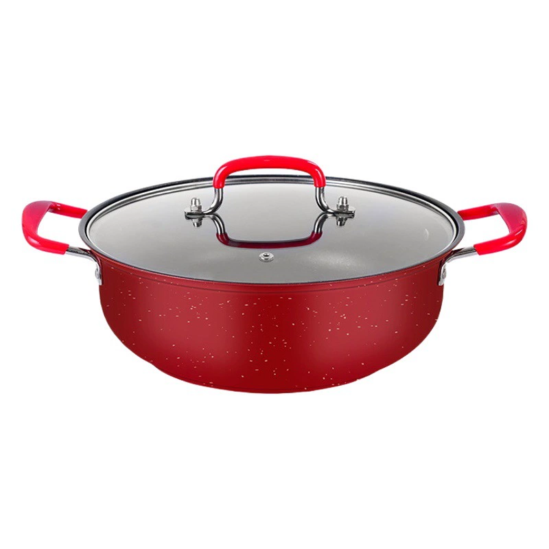 Заводская поставка, трансграничная плита Maifan без камня и ламп, универсальный горшок, бытовая антипригарная сковорода, сковорода для супа