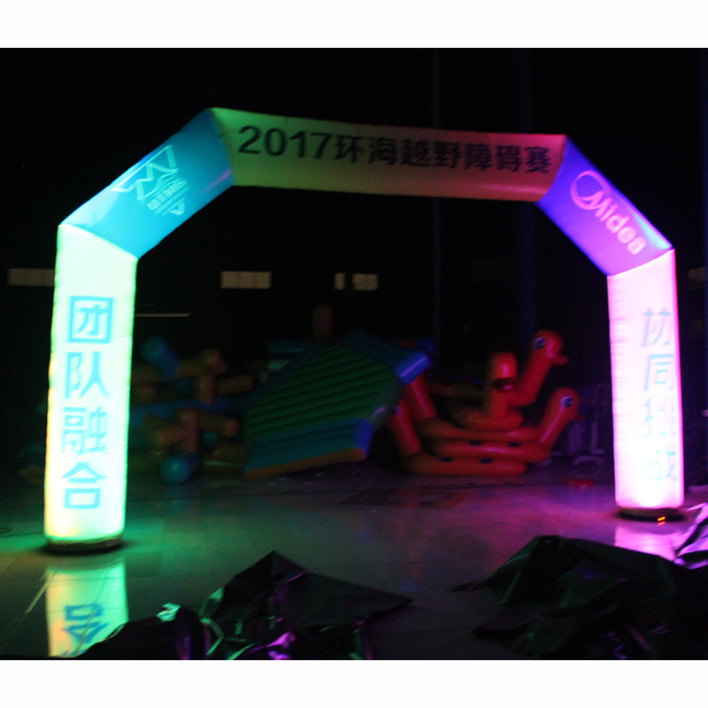 批发生日蛋糕充气拱门防水加厚牛津布拱门气氛喜庆节日开业拱门