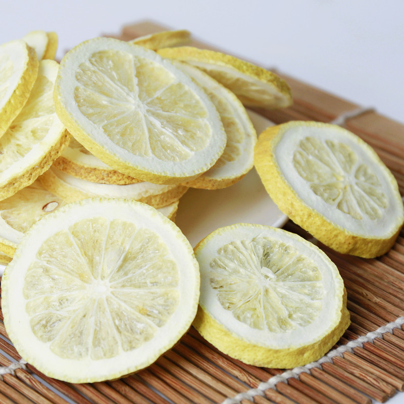 Wholesale Sichuan Anyue freeze-dried lemon slices, bulk freeze-dried lemon slices, customizable individual packaging, bulk discounts available