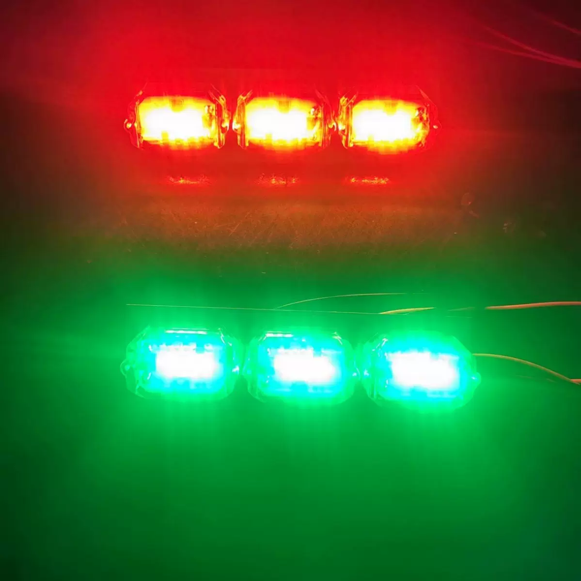 游艇尾灯航行灯船LED侧弓灯红绿LED指示灯船用灯游艇航行高亮LED