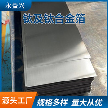 源头厂家钛箔 钛合金带 钛箔钛带钛薄板 厚度齐全0.01 0.02mm