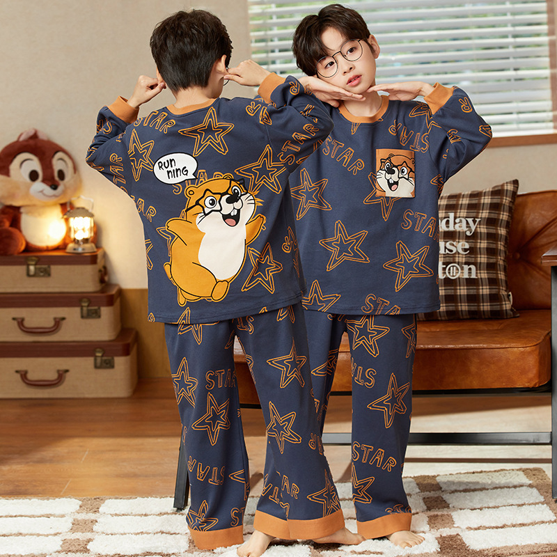 cotton demi-season pijama for boys