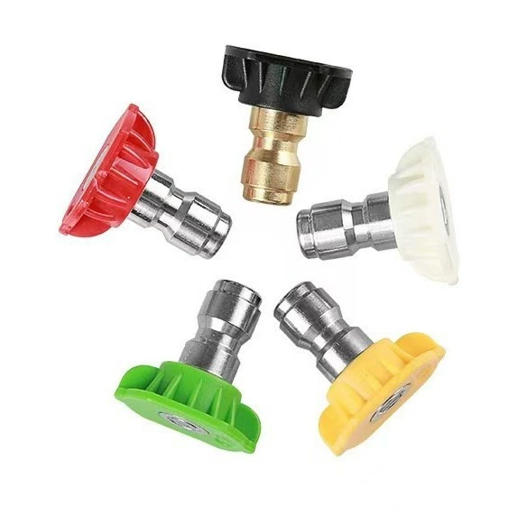 Многофункциональная насадка для мойки высокого давления (пять/семь цветов), с быстросъемным соединением 1/4 дюйма, для автомойки, хит продаж на международном рынке
