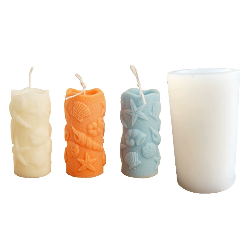Three dimensional silicone aromatherapy, candle, silicone mold, DIY