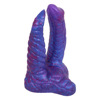 L7052 Blue Demon Double -headed Snake -shaped Porn Poor Anal Plug -in Anal and Yin Double Pseudo -penis adult erotic supplies
