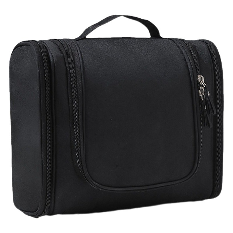 Grueso de gran capacidad conveniente bolsa de lavado de oído grande tres cremallera de viaje bolsa de cosméticos para el hogar suministros de viaje bolsa de organización