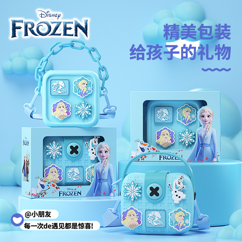 Auténtico Ice and Snow Strange cámara digital bolsa de almacenamiento de tendencia mini caricatura portátil mochila de hombro para niños