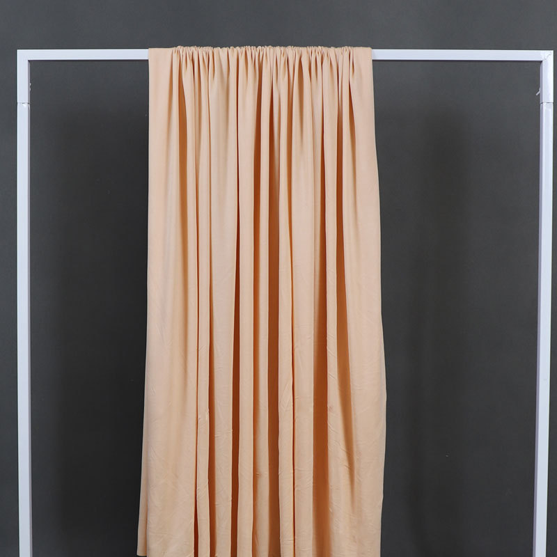 Arco de boda decoración gasa tela elástica seda leche escenario de boda techo cortina banquete de compromiso diseño de fondo