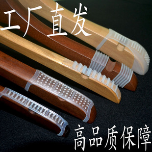 Clothing Store Plastic Solid Wood Acrylic Hangers with High Transparency, Non-Slip Strips, Leather Strips, and Silicone Pads. Custom Orders Are Welcome