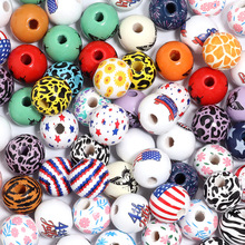 DIY���16mm����ɫӡ�����ľ�鳬��׸��N�D����ɫľ��ɢ��