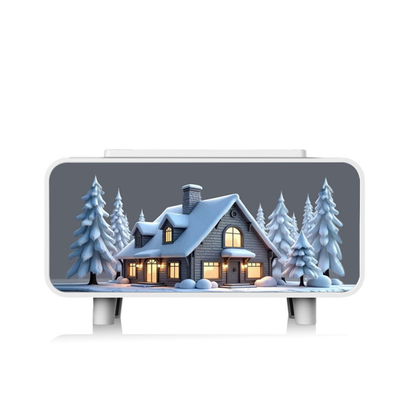 2025 nueva chimenea de simulación humidificador de llama máquina de aromaterapia máquina de aromaterapia automática hogar dormitorio interior luz ambiental