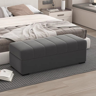 Italian Bedside Stool Cloakroom Storage Sofa Stool Rest Bench Bedroom Bed Front Bed Storage Replacement Manufacturer Wholesale