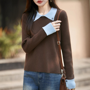 ����ؐ��Puellaͬ��ײ���Iᘿ�ë��Ů2025�¿�POLO�Iײɫ��ë��