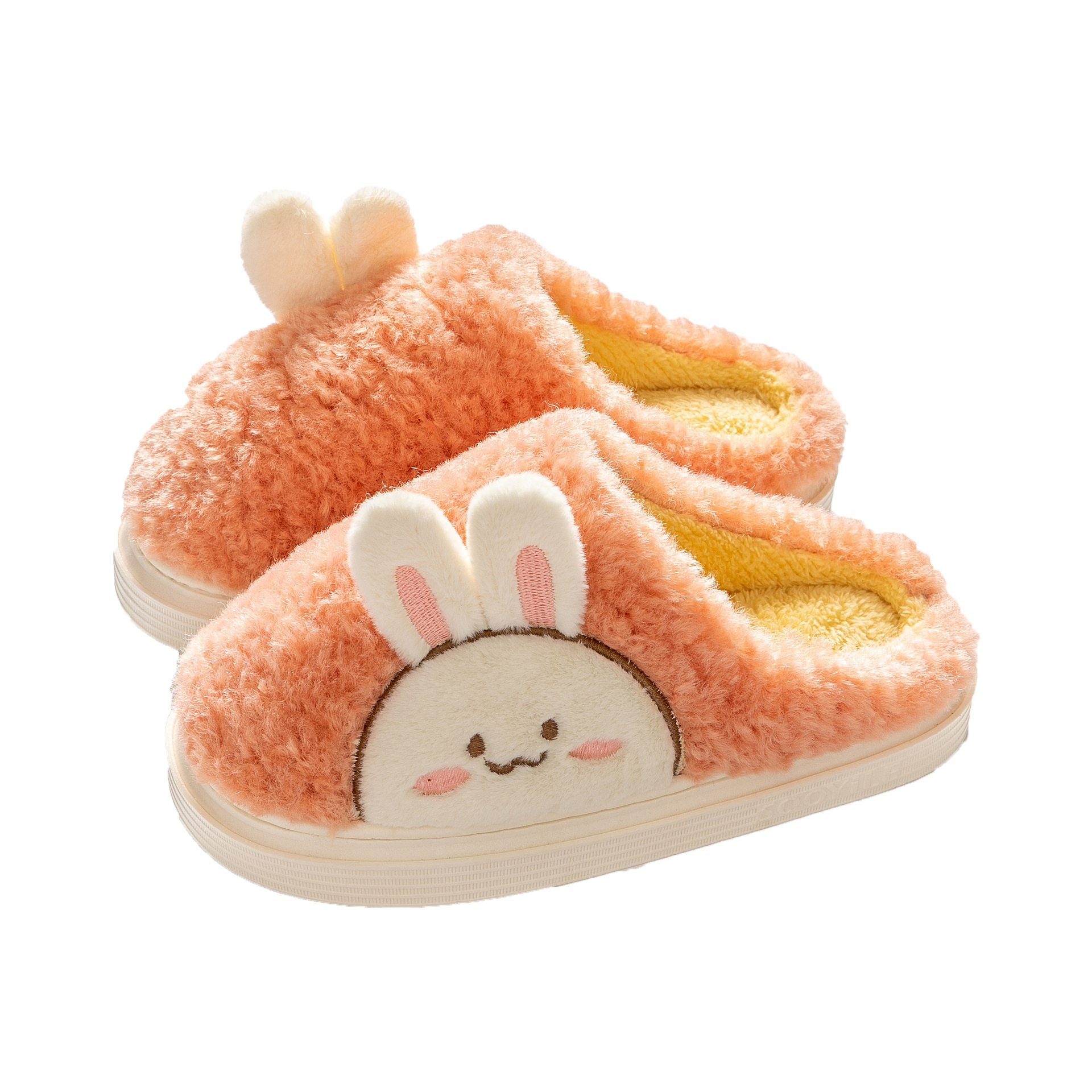 Fleece Plush Adjustable Open-Toe Spring Summer Outdoor Cozy Cushioned Memory Foam Breathable Slippers House Shoes_voghion.com