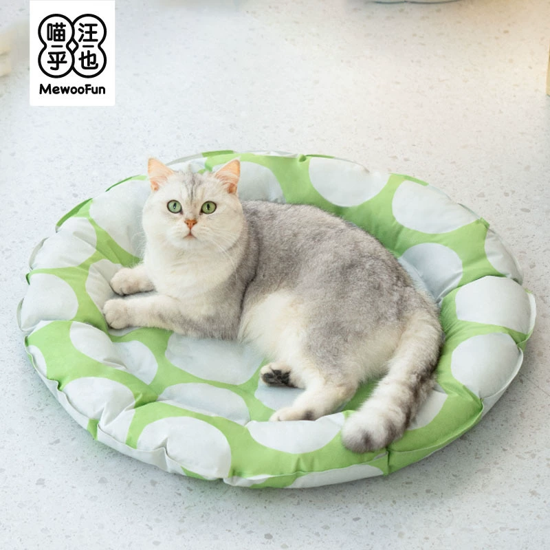 Мяу Ху Ван Е летние принадлежности питомник коврик для сна артефакт кошка коврик для ягодиц Прохладный коврик гель охлаждающий коврик для льда для домашних животных