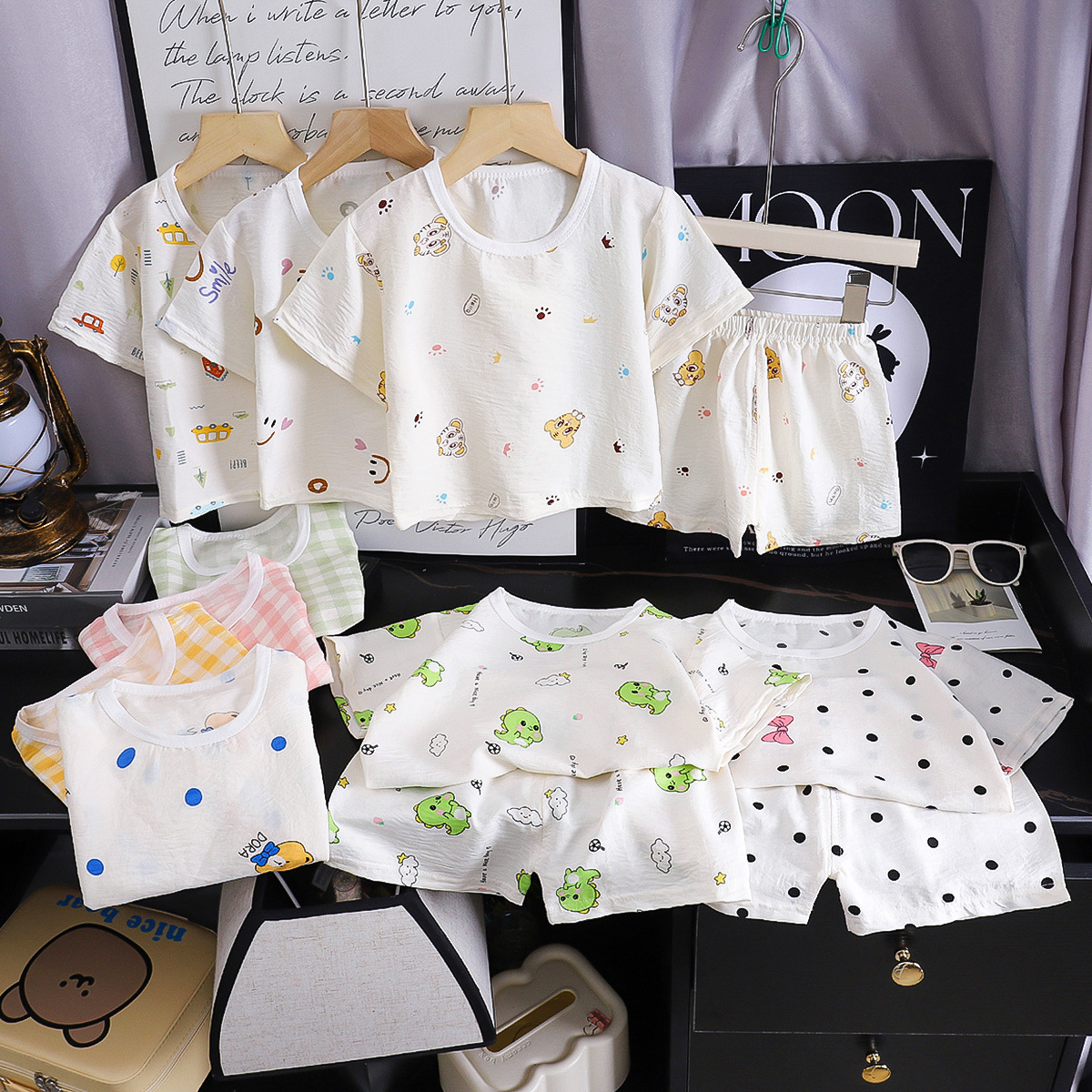 children's summer thin pijama
