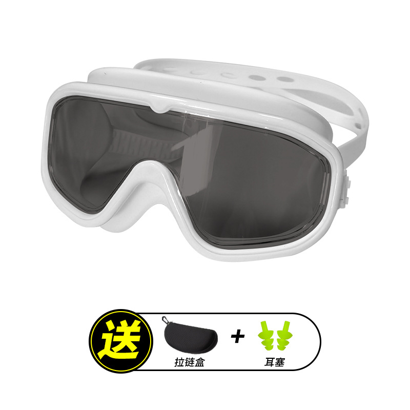 Set de Gafas de Natación para Adulto de PC Impermeable y Antivaho para Natación