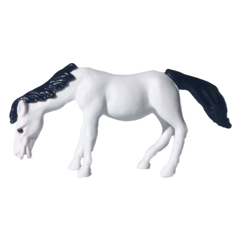 Musgo micro paisaje decoración simulación mini nuevo caballo pony PVC muñeca suculenta hecha a mano