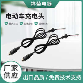 电动车充电头小功率直流设备控制线电源线