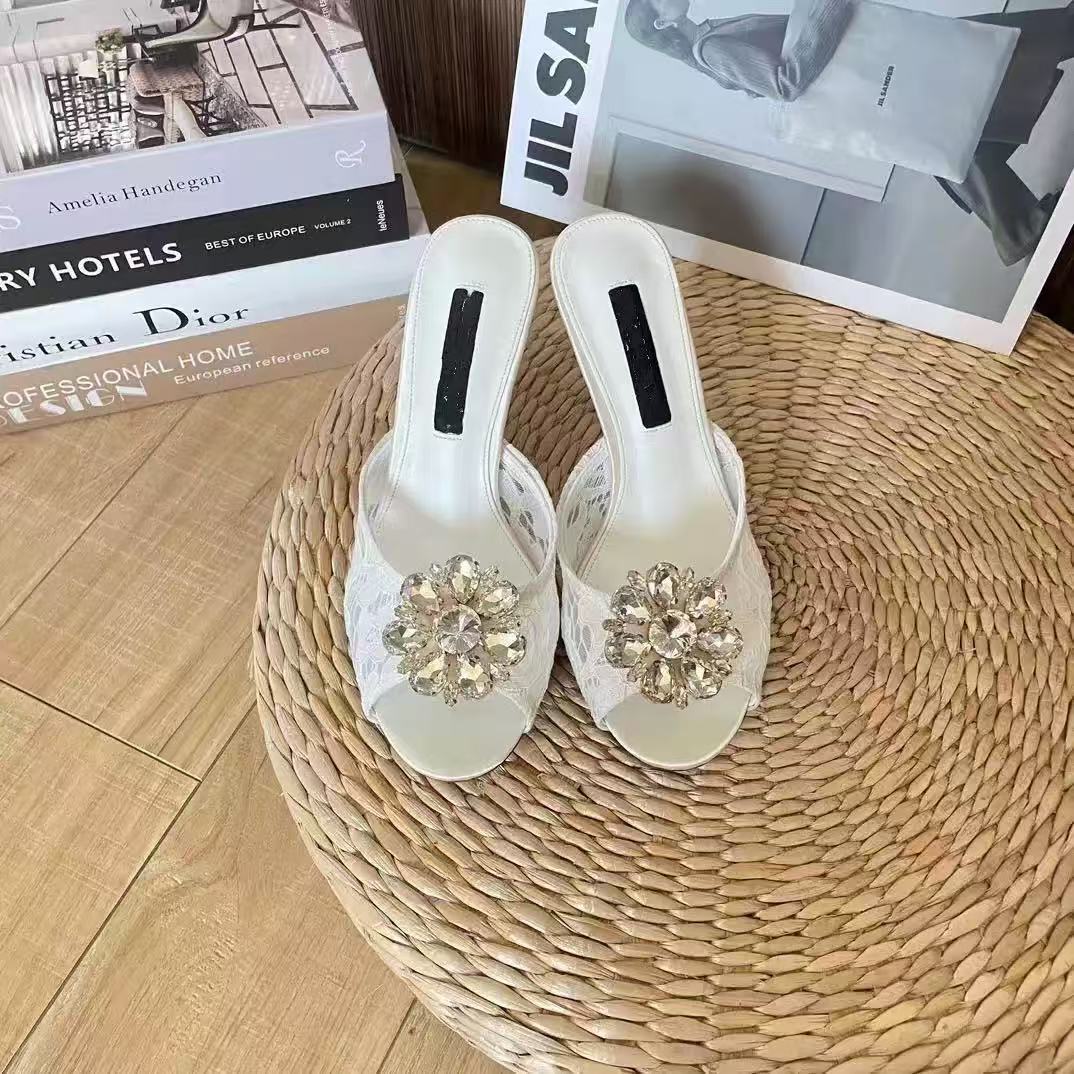 흰색 힐 높이 9cm
