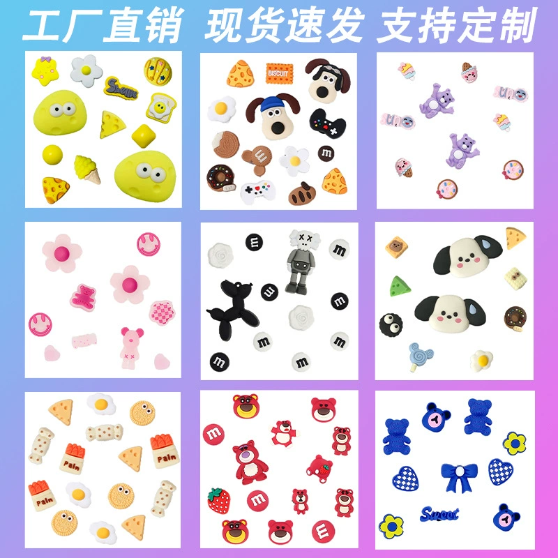 Трансграничные новые горячие продажи пещерной обуви обувь цветочная пещерная обувь аксессуары обувь застежка набор обуви DIY пещерная обувь аксессуары