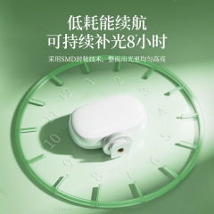 小型の日の携帯電話の補助ライトの携帯型の自撮りは専用のledのポケットを持ってライトのミニライトを打って生放送します。