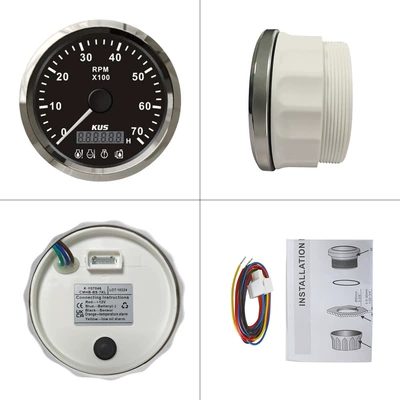 KUS Genuine 85mm Car tachometer