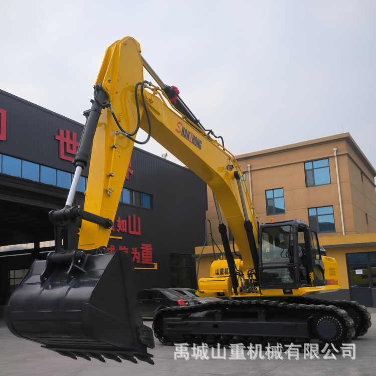 山重32吨SZ360履带式挖掘机 坚固的底盘 加长型履带