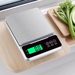 电子秤小型3kg克秤精准家用0.1g厨房秤10kg高精度精准烘焙批发秤