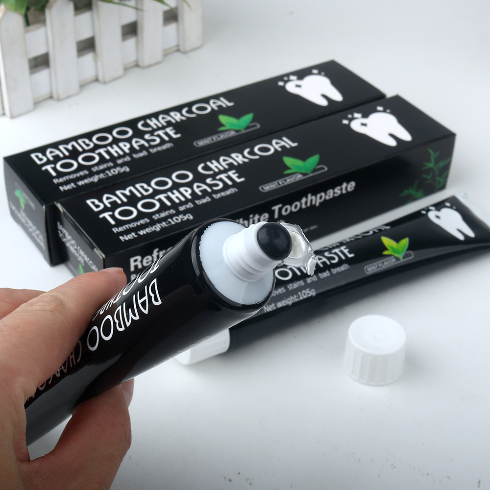 Bamboo charcoal toothpaste 105g English version