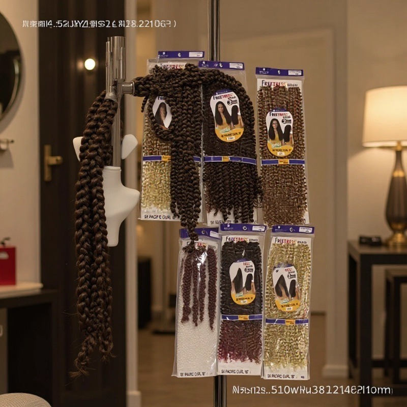 3X PACIFIC CURL 18inch Freetress Braid CROCHET